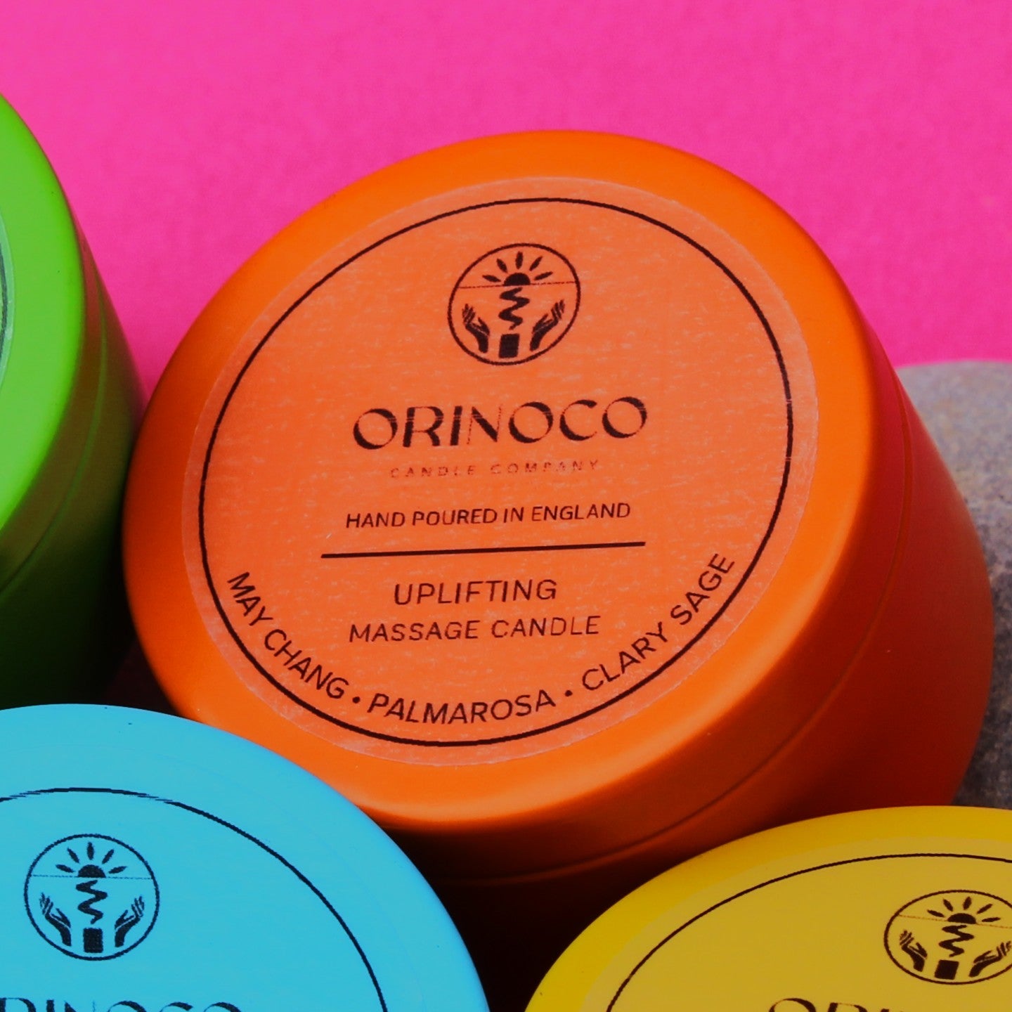 Sample Set of 4 Massage Candles – 30g Each