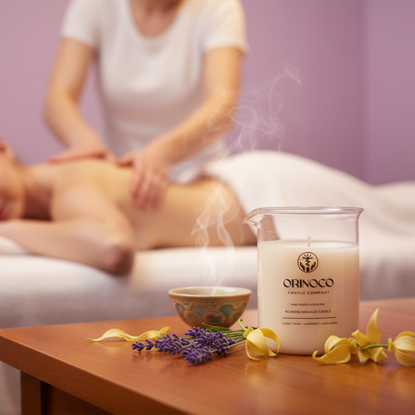 Luxury Set of 4 Massage Candles – 70g Each