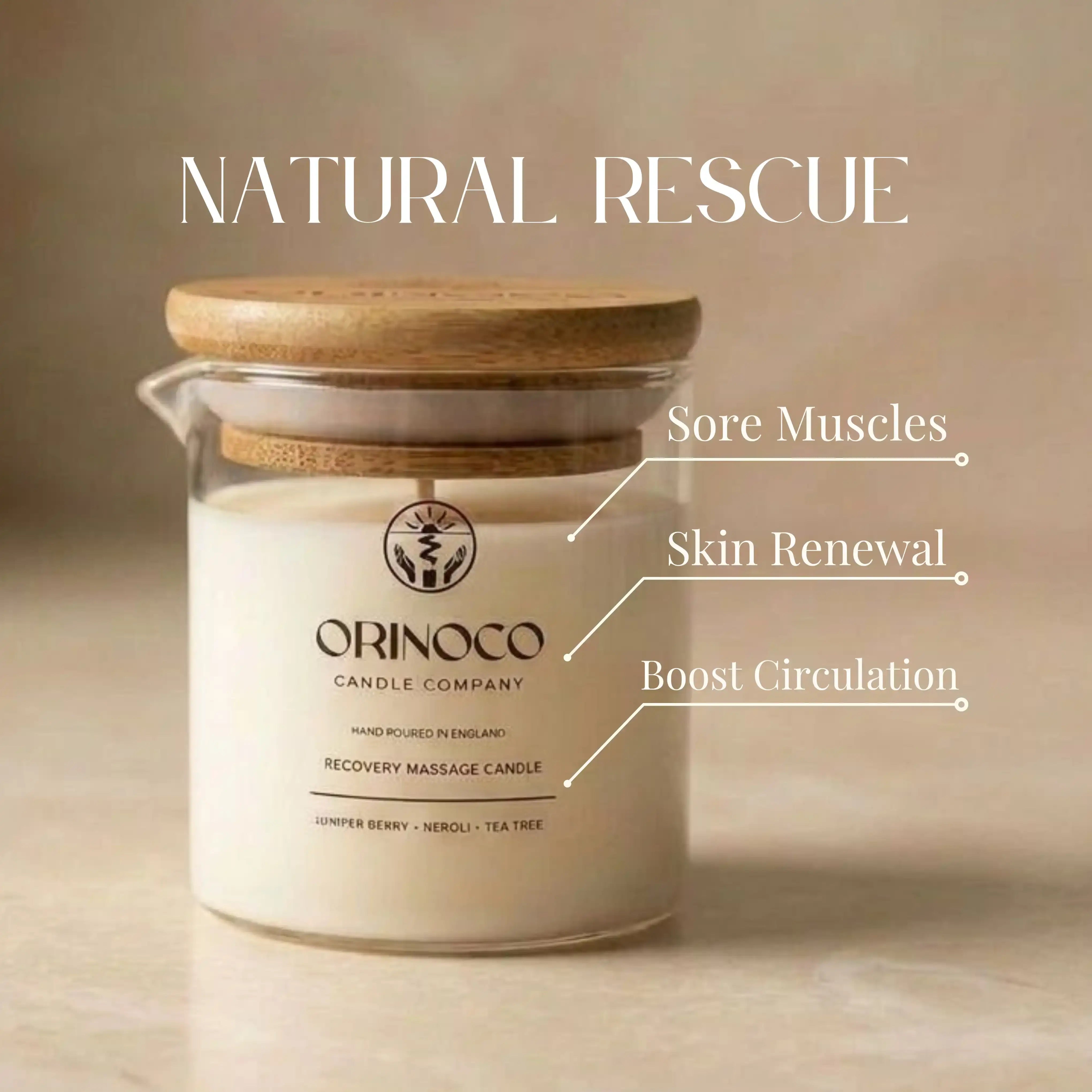 Recovery Massage Candle 70g